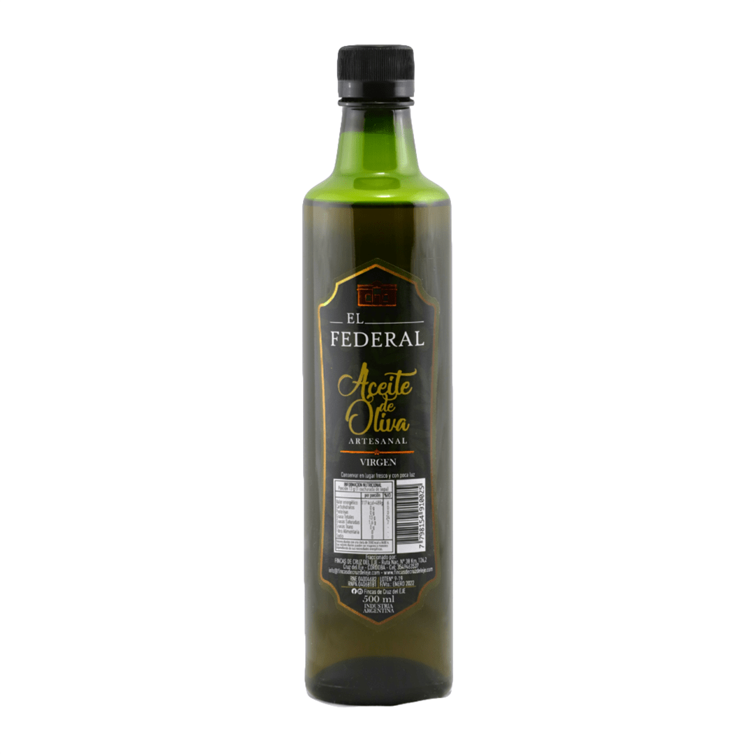 Aceite de Oliva El Federal x 500cc - Envase Pet