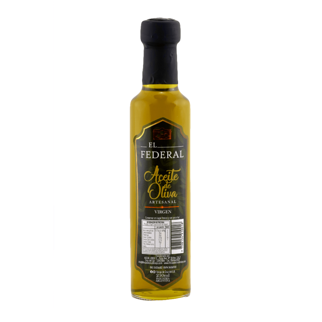 Aceite de Oliva El Federal x 250cc - Envase Vidrio