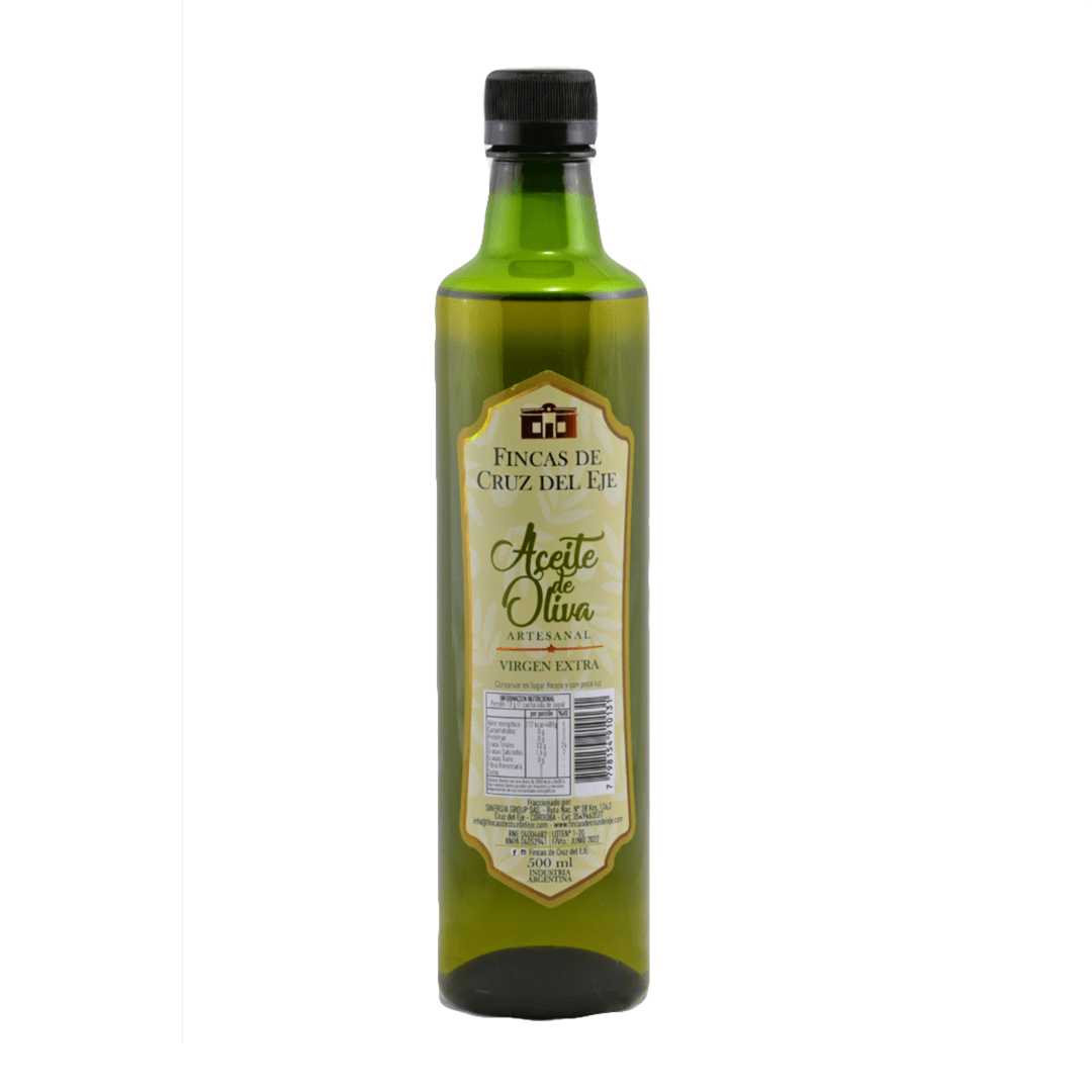 Aceite de Oliva Fincas de Cruz del Eje x 500cc - Envase Pet