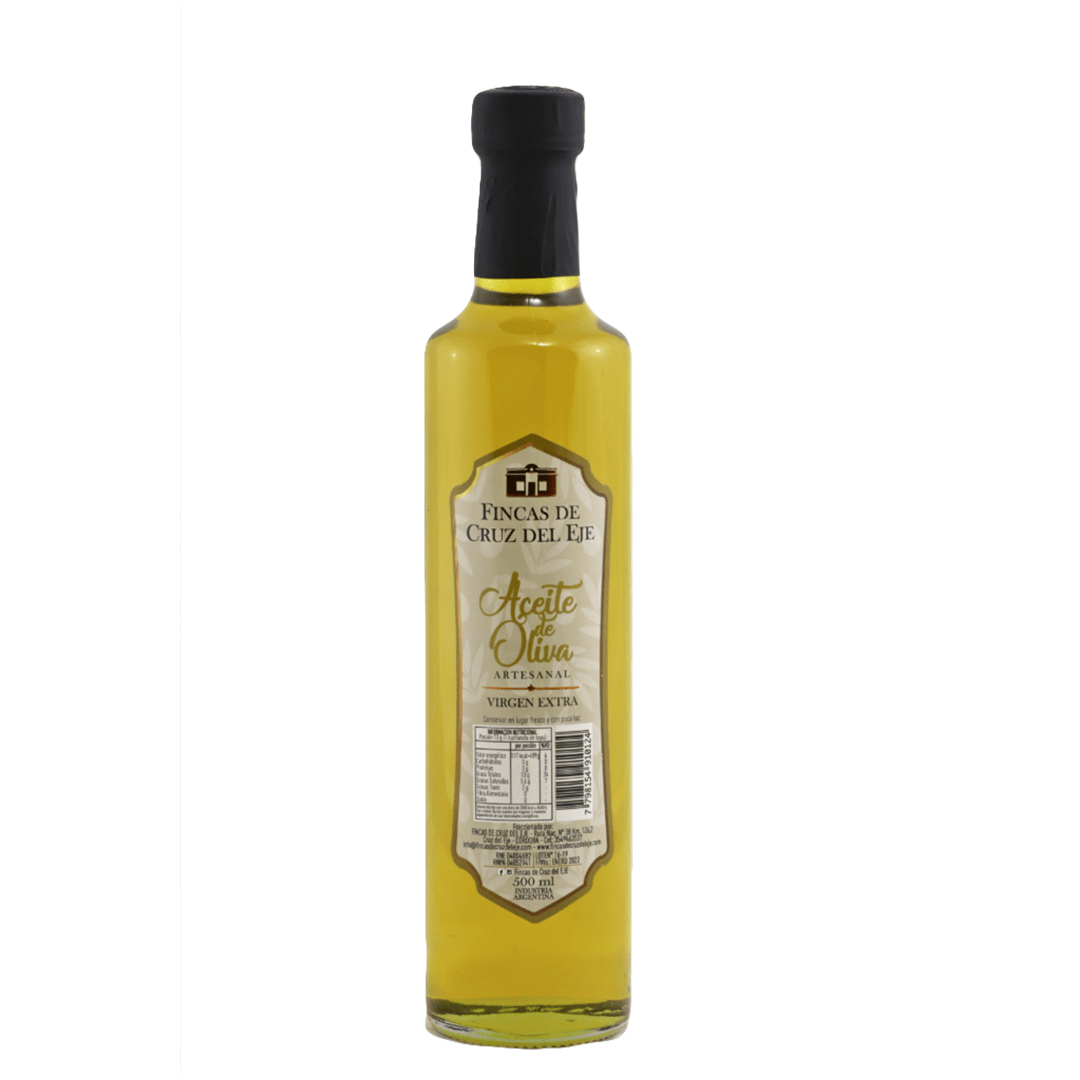 Aceite de Oliva Fincas de Cruz del Eje x 500cc - Envase Vidrio