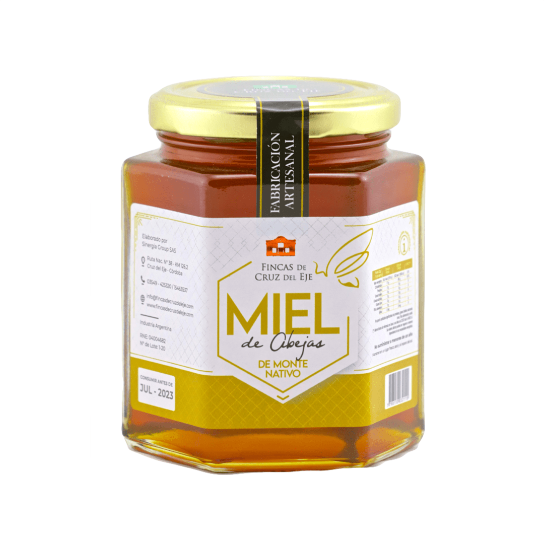 Miel x 1.000g en vidrio