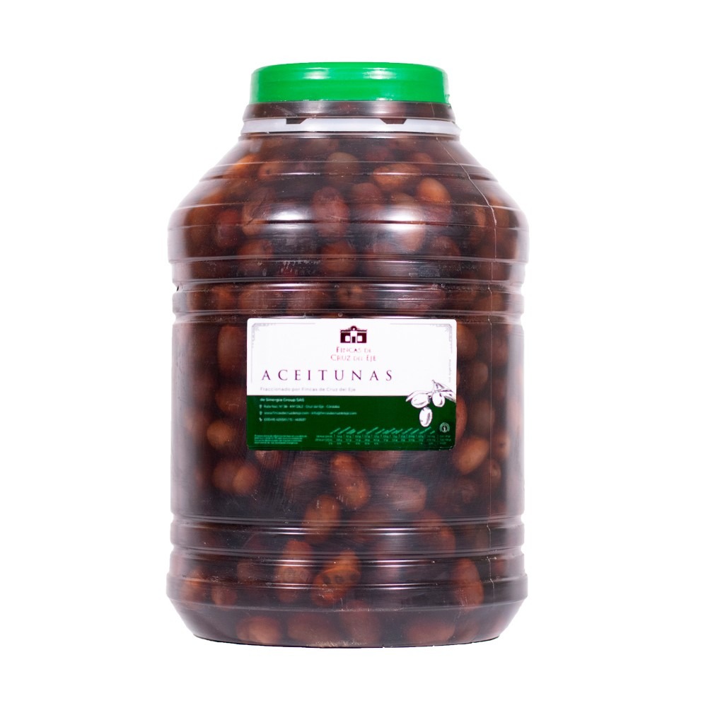 Aceitunas Negras Arauco Grupo B (Tamaño grande) x 5.000g - Envase pet
