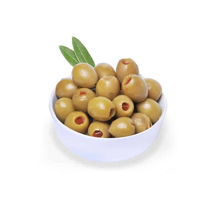 Aceitunas Verdes rellenas con morrón x 2.000gr - Envase pet